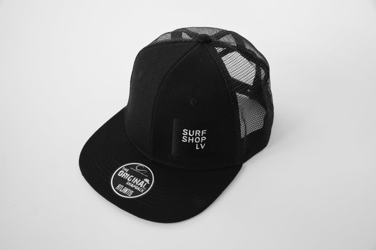 SURFSHOP.LV cepure ar tīkliņu, logo izšūts