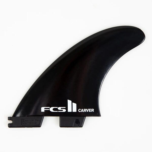 FCS II Carver Glass Flex Surfboard Thruster Fin Set - size L